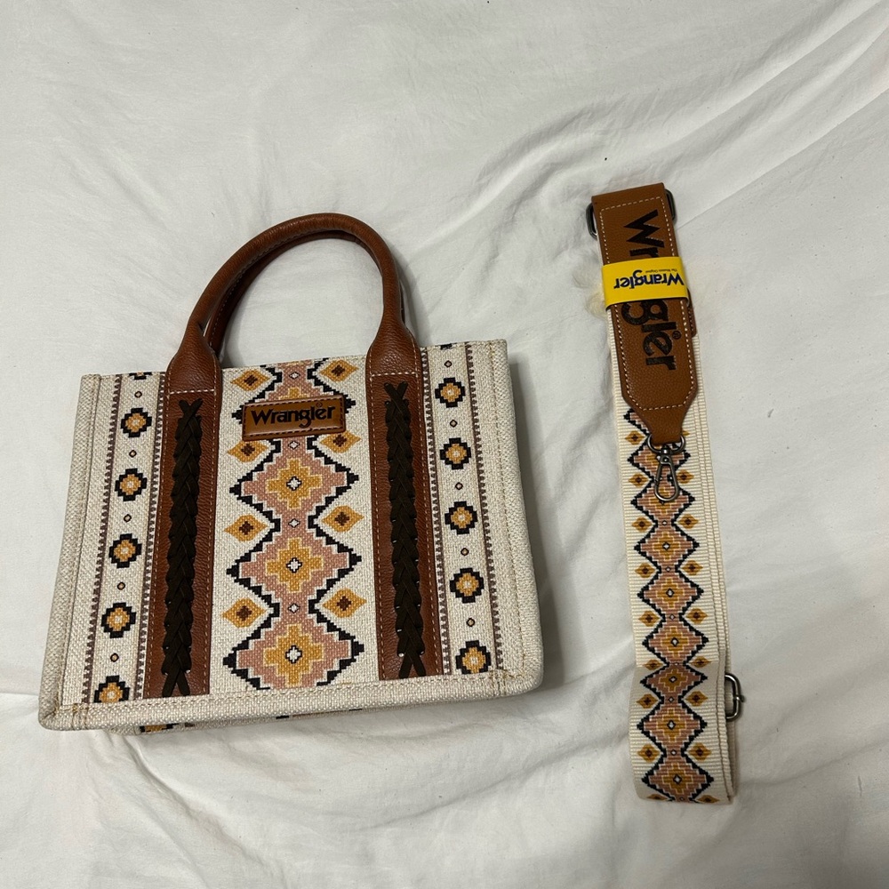 Wrangler Beige and Brown Women's Bag